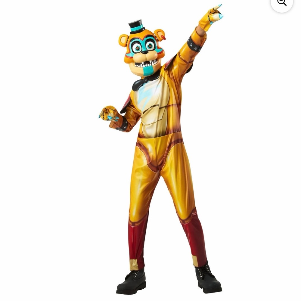 Five Nights at Freddy's Glamrock Freddy Costume for Children by Rubies